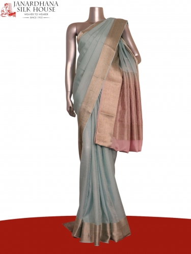 Pure Mysore Crepe Silk Saree